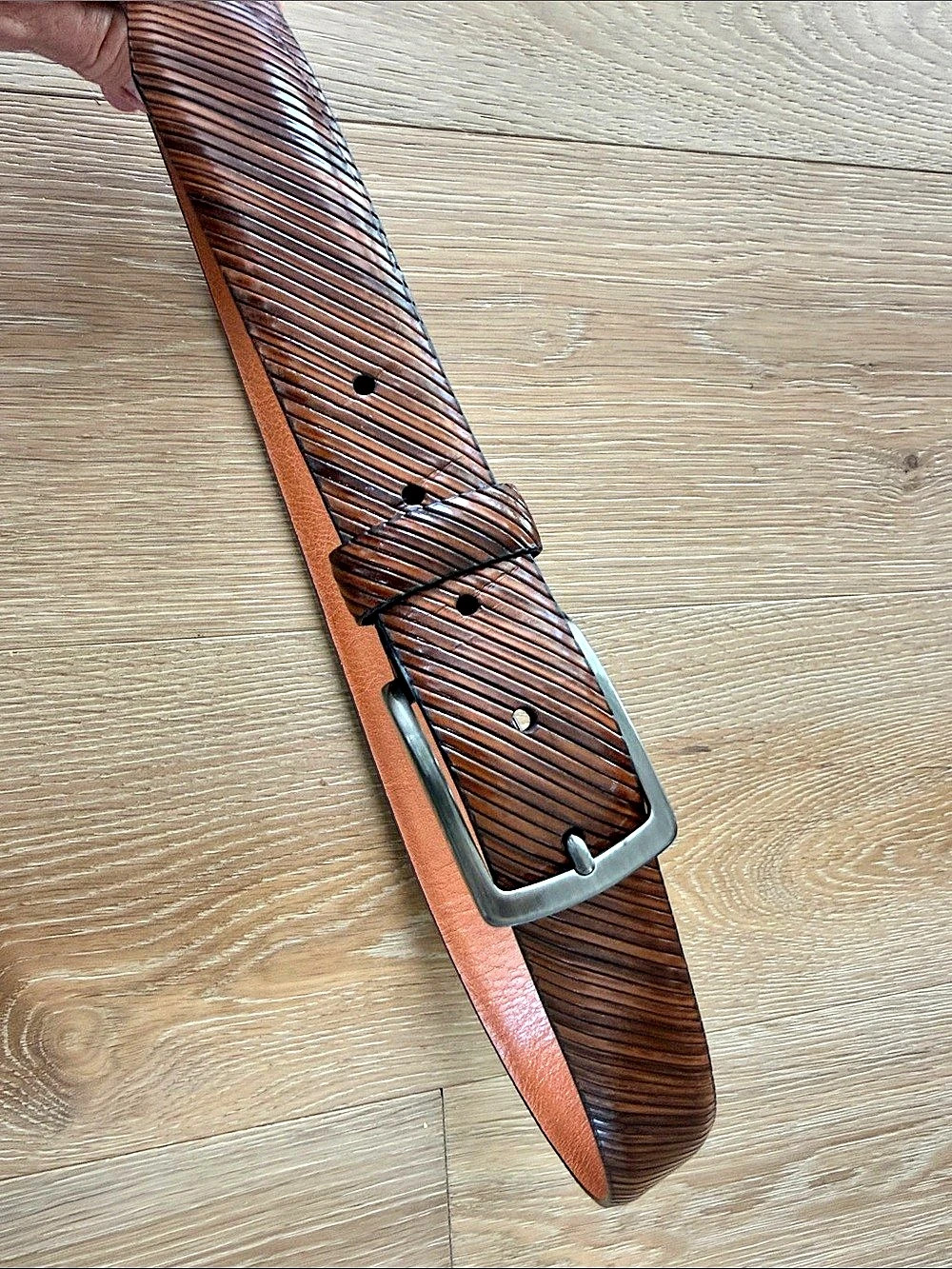 Johnston Murphy Leather Belt in Brown Size 36 Like New